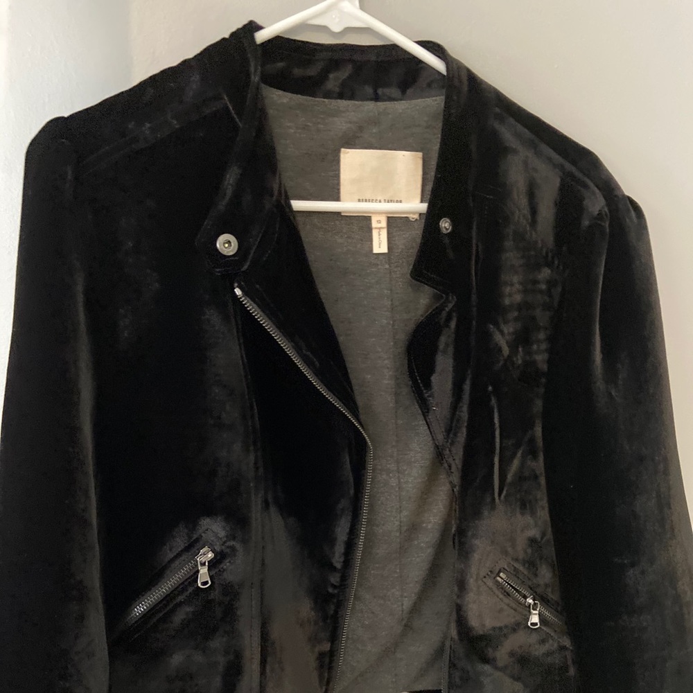 Rebecca taylor velvet jacket